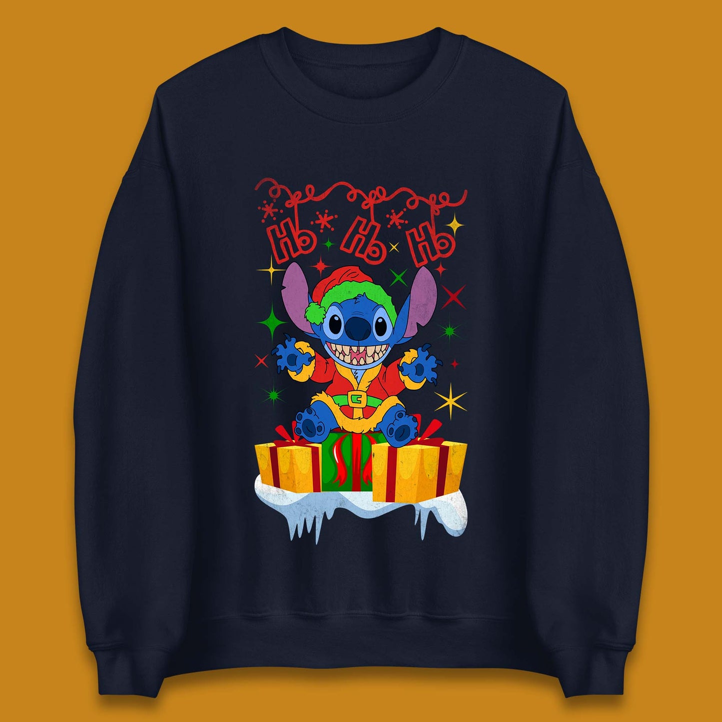 Elf Stitch Christmas Unisex Sweatshirt