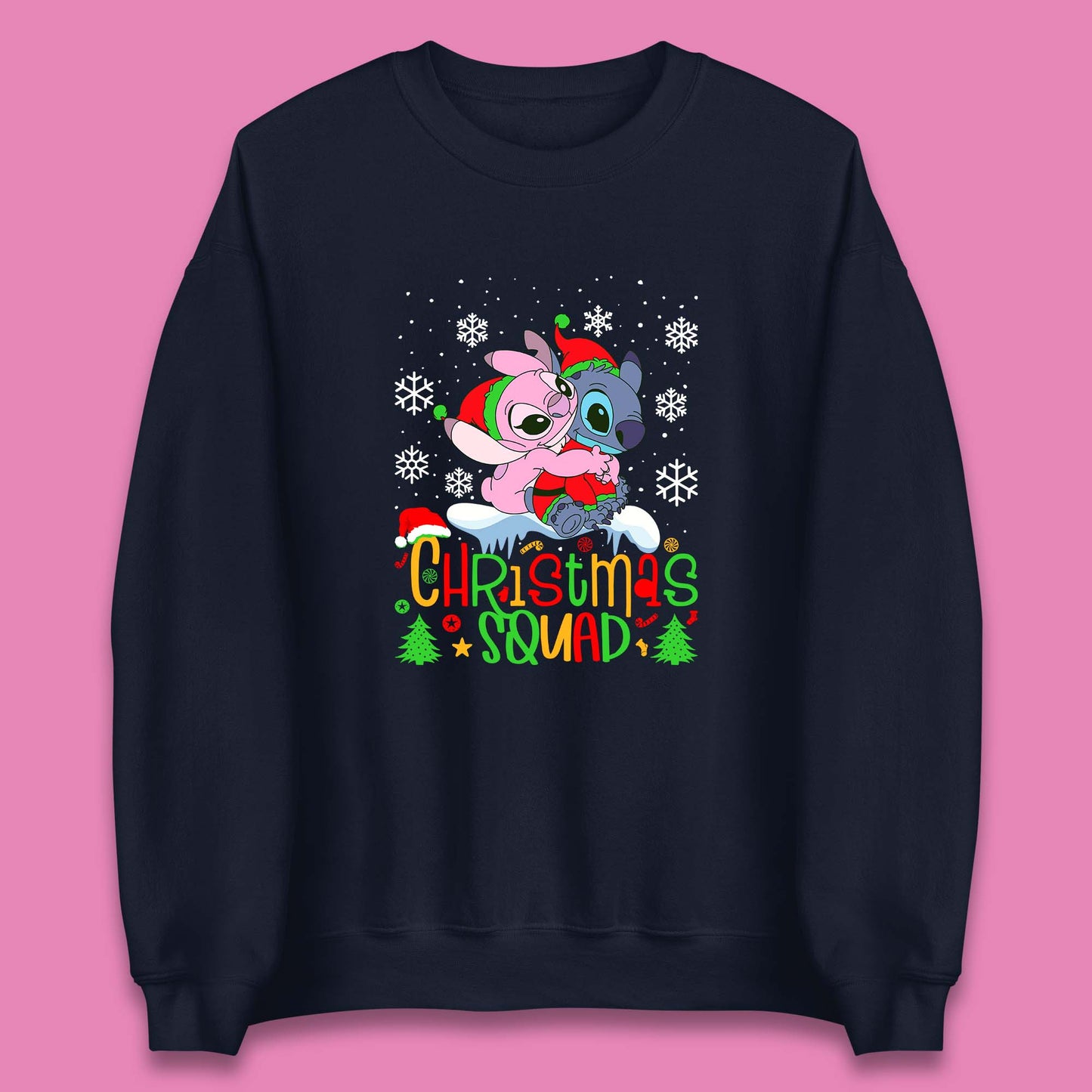 stitch christmas sweatshirt