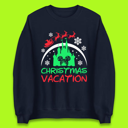 disney castle christmas sweatshirt