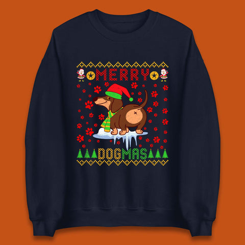 Merry Dogmas Christmas Unisex Sweatshirt