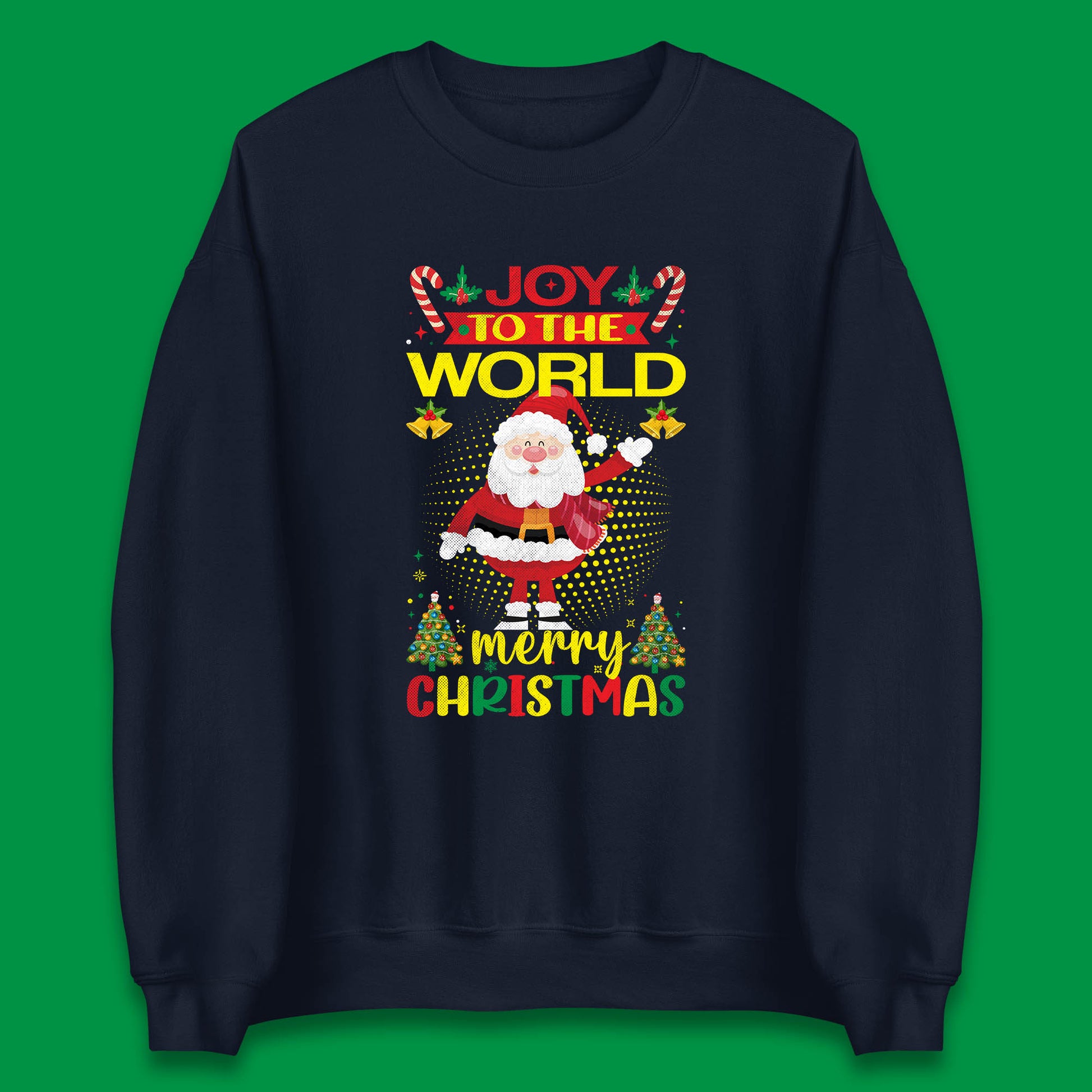 joy to the world christmas sweatshirt