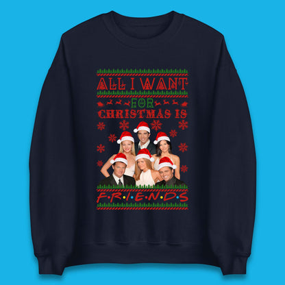 Want Friends For Christmas Unisex Sweatshirt