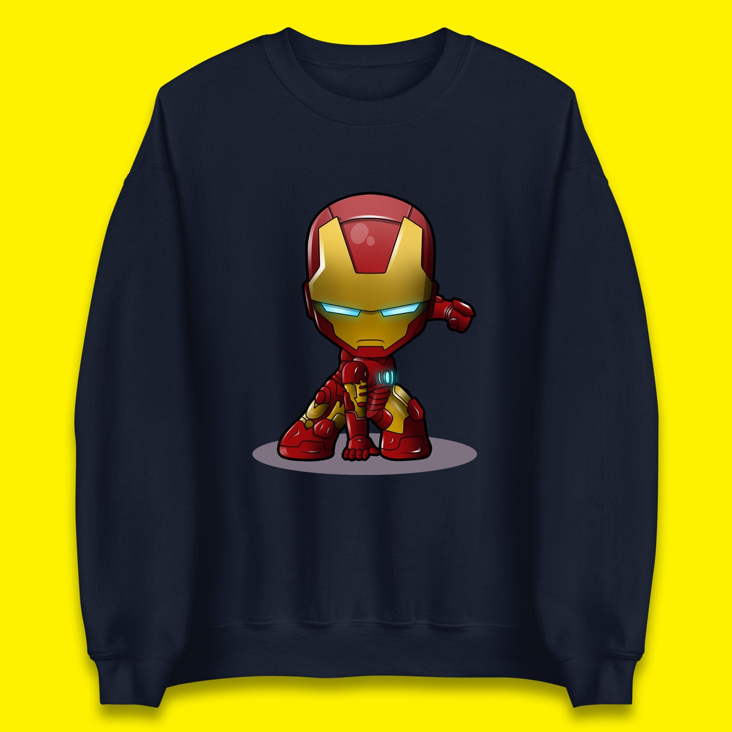 Marvel Avenger Iron Man Movie Character Ironman Costume Superhero Marvel Comics Unisex Sweatshirt