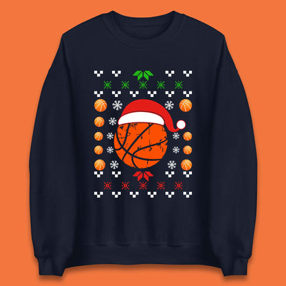 Basketball Christmas Unisex Sweatshirt