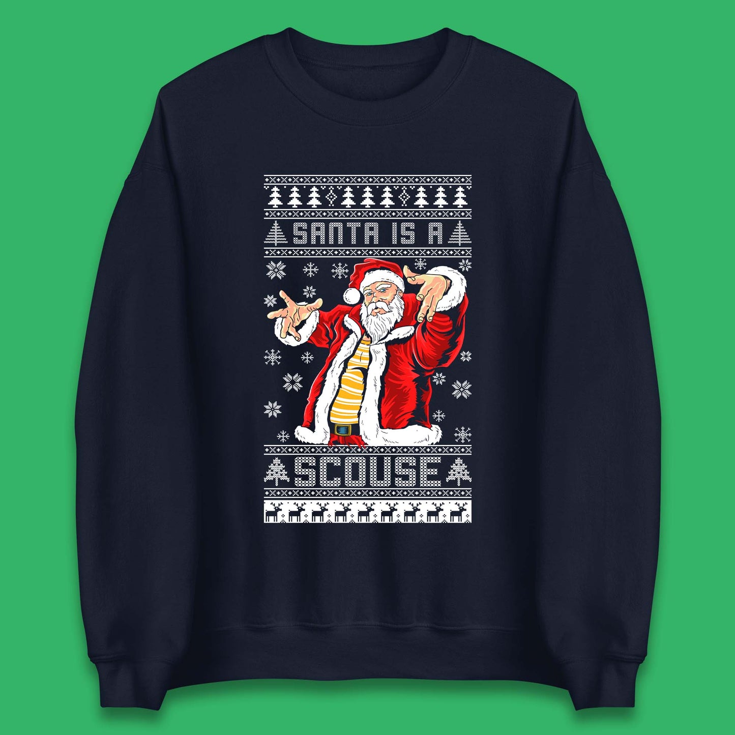 Santa Is A Scouse Christmas Unisex Sweatshirt