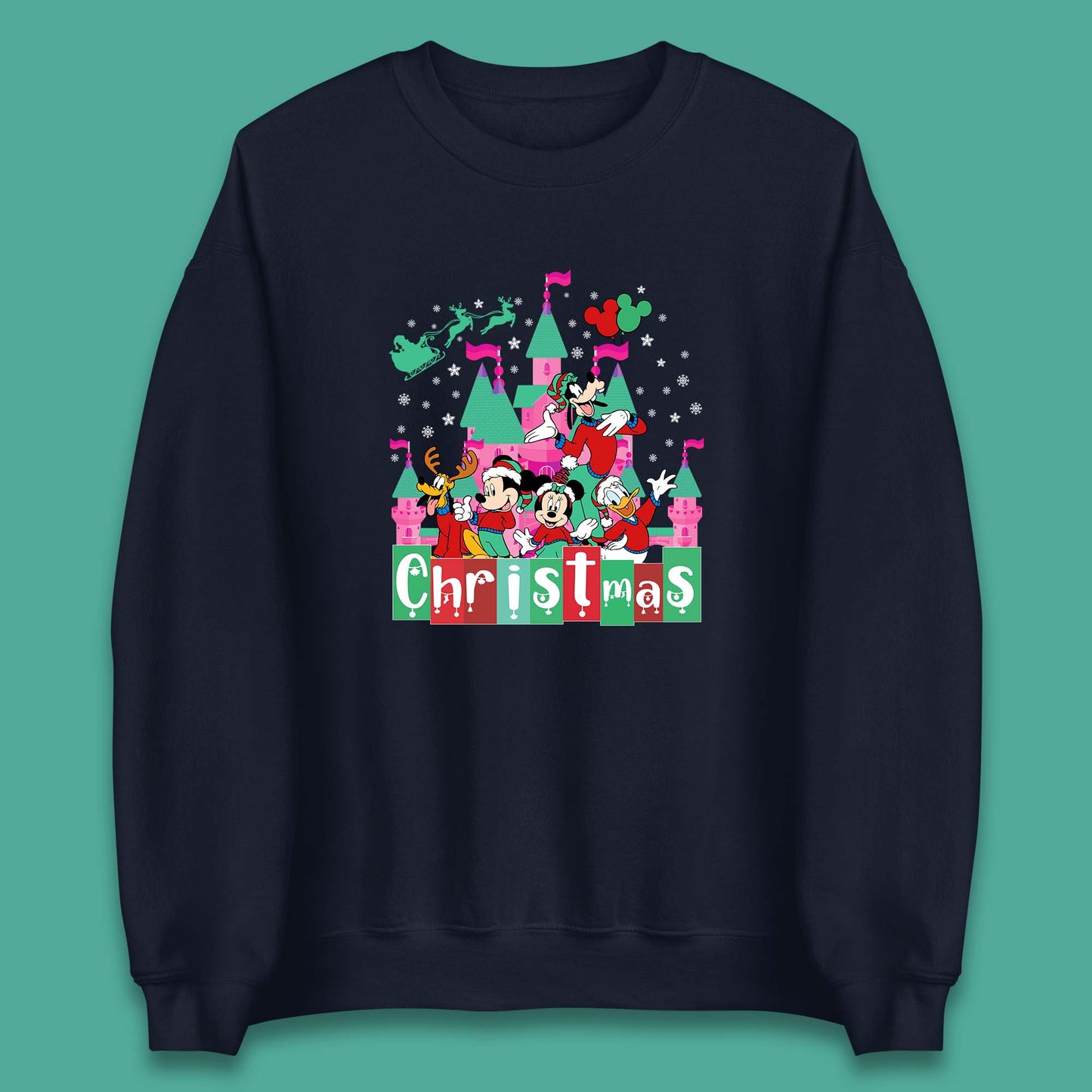 christmas disneyland sweatshirt