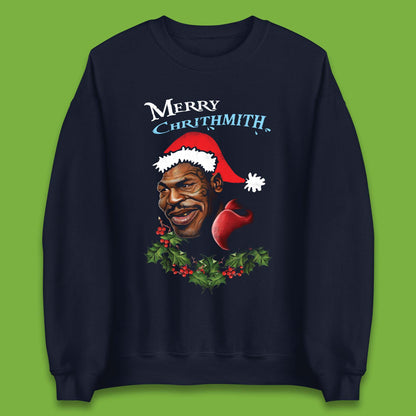 Merry Chrithmith Mike Tyson Christmas Jumper UK