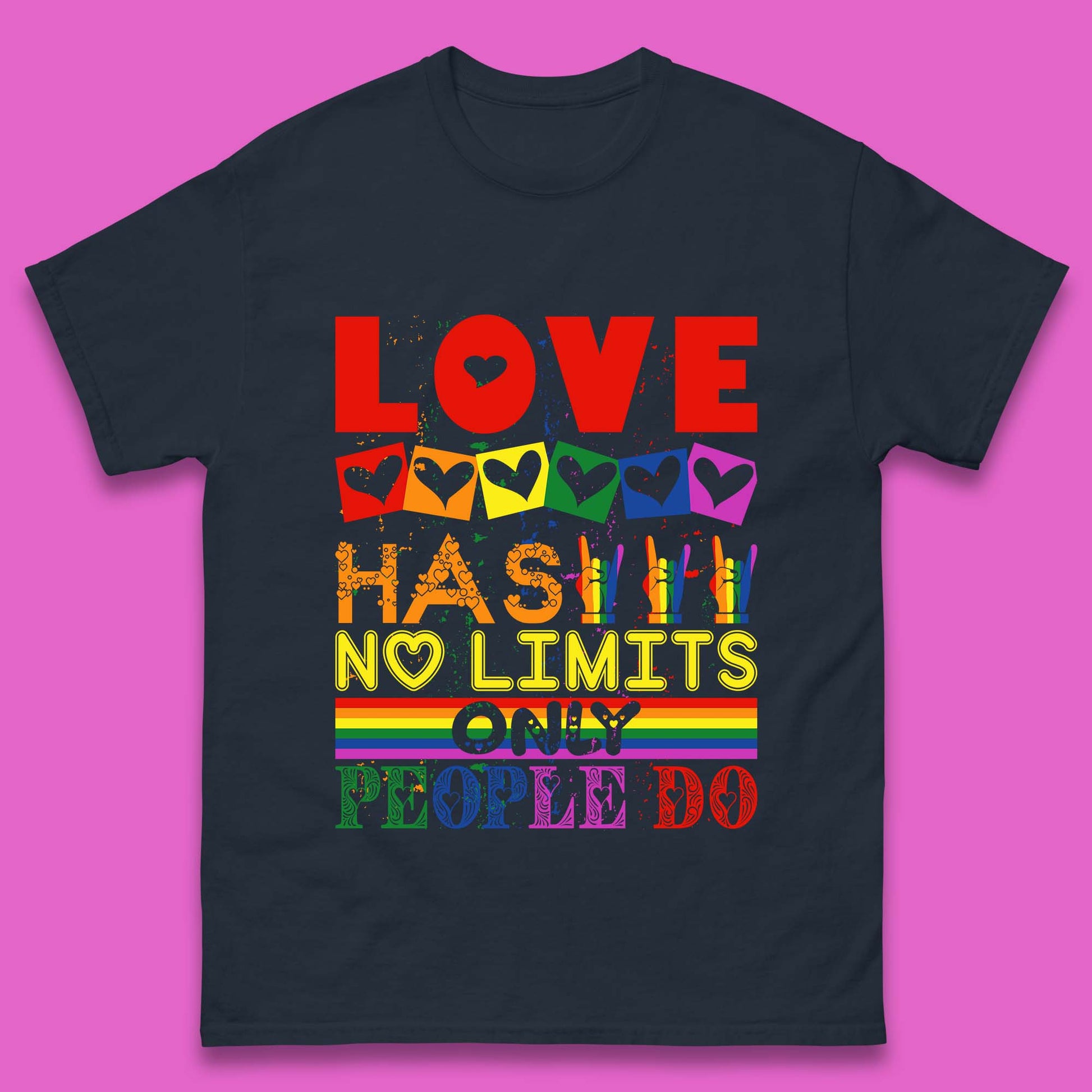 Love Has No Limits Only People Do T-Shirt