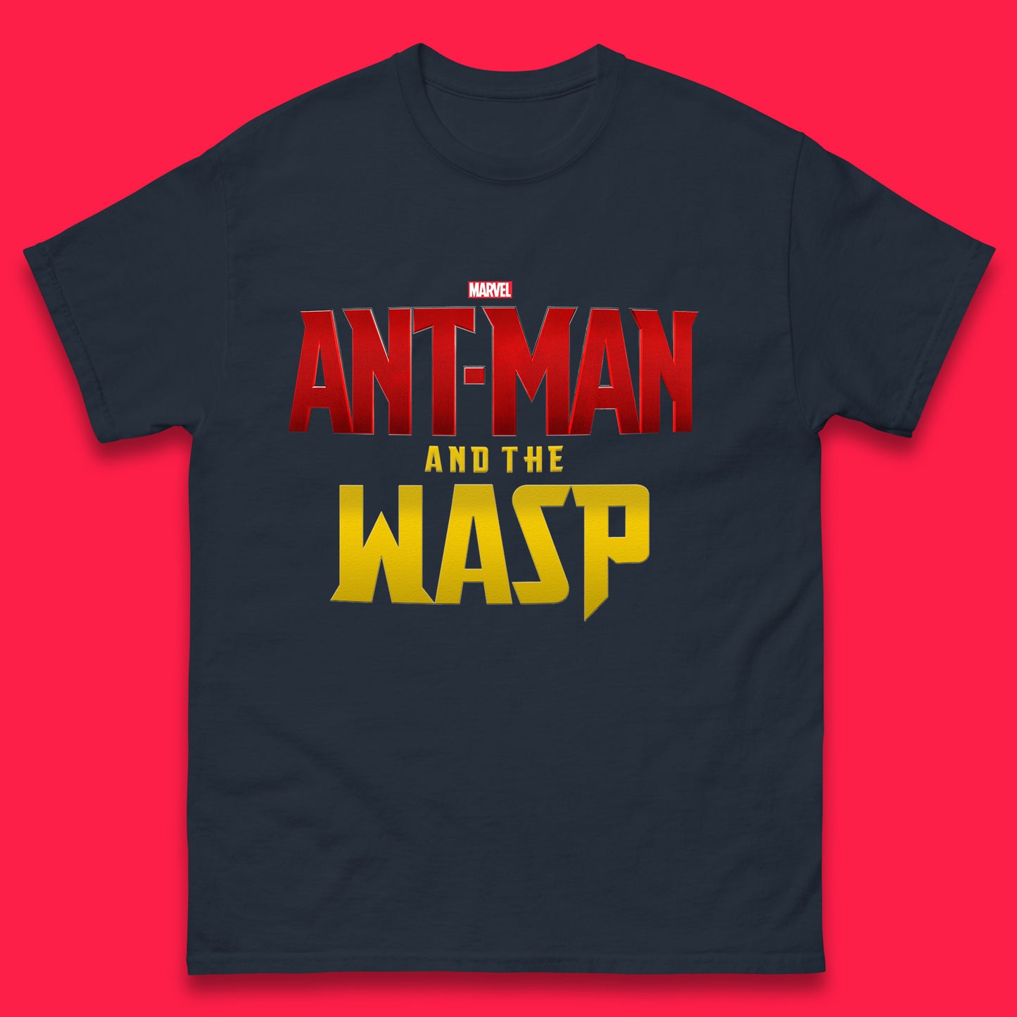 Marvel Ant Man and The Wasp American Comic Superhero Marvel Avengers Movie Mens Tee Top