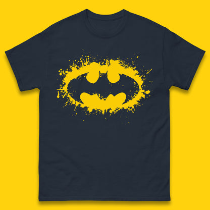 Superheros DC Comics Batman Basic Logo Action Adventure Movie Character Mens Tee Top