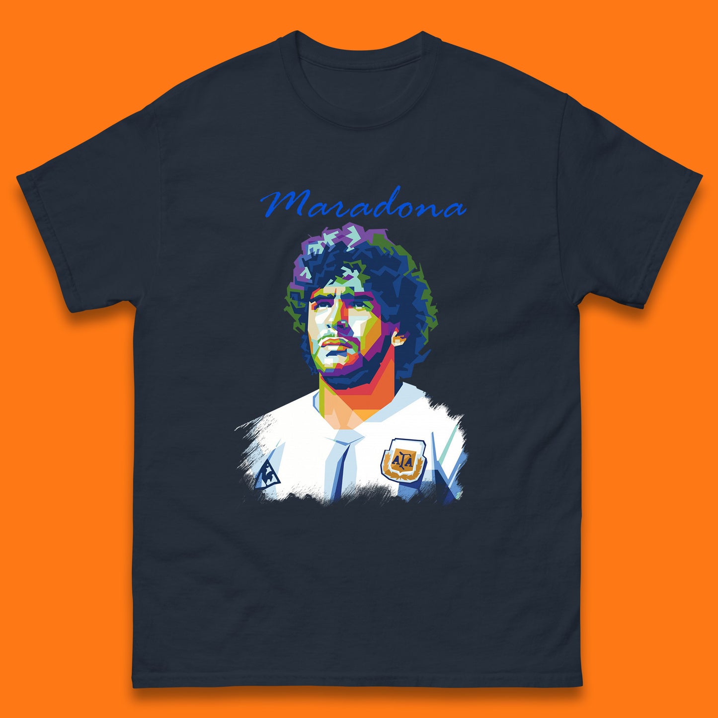 Legend Maradona Argentina Professional Soccer Player Greatest Of All Time Soccer Player Mens Tee Top