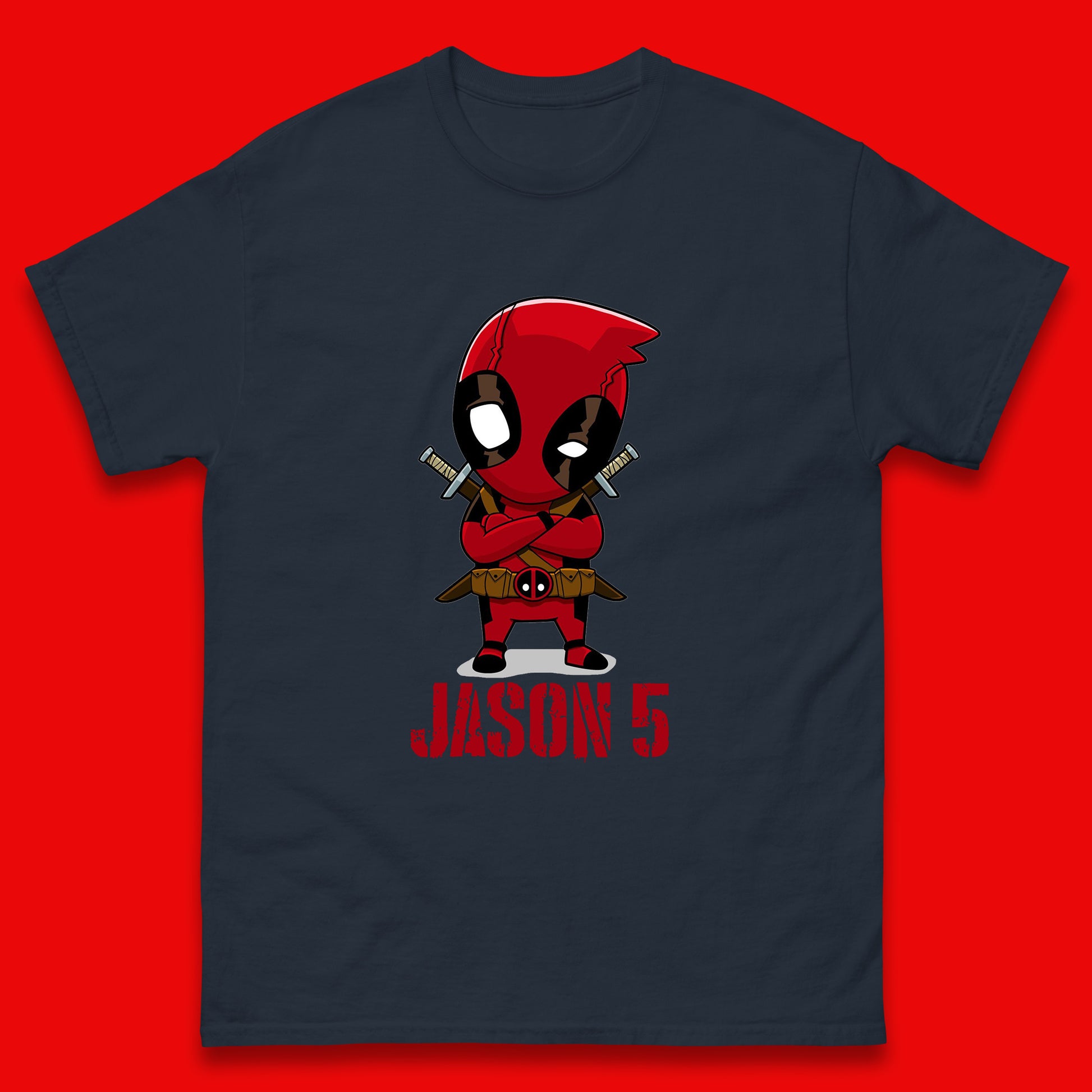 Personalised Deadpool T Shirt for Sale