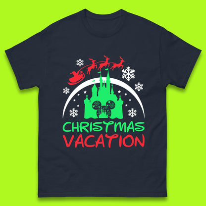 disney castle christmas t shirt