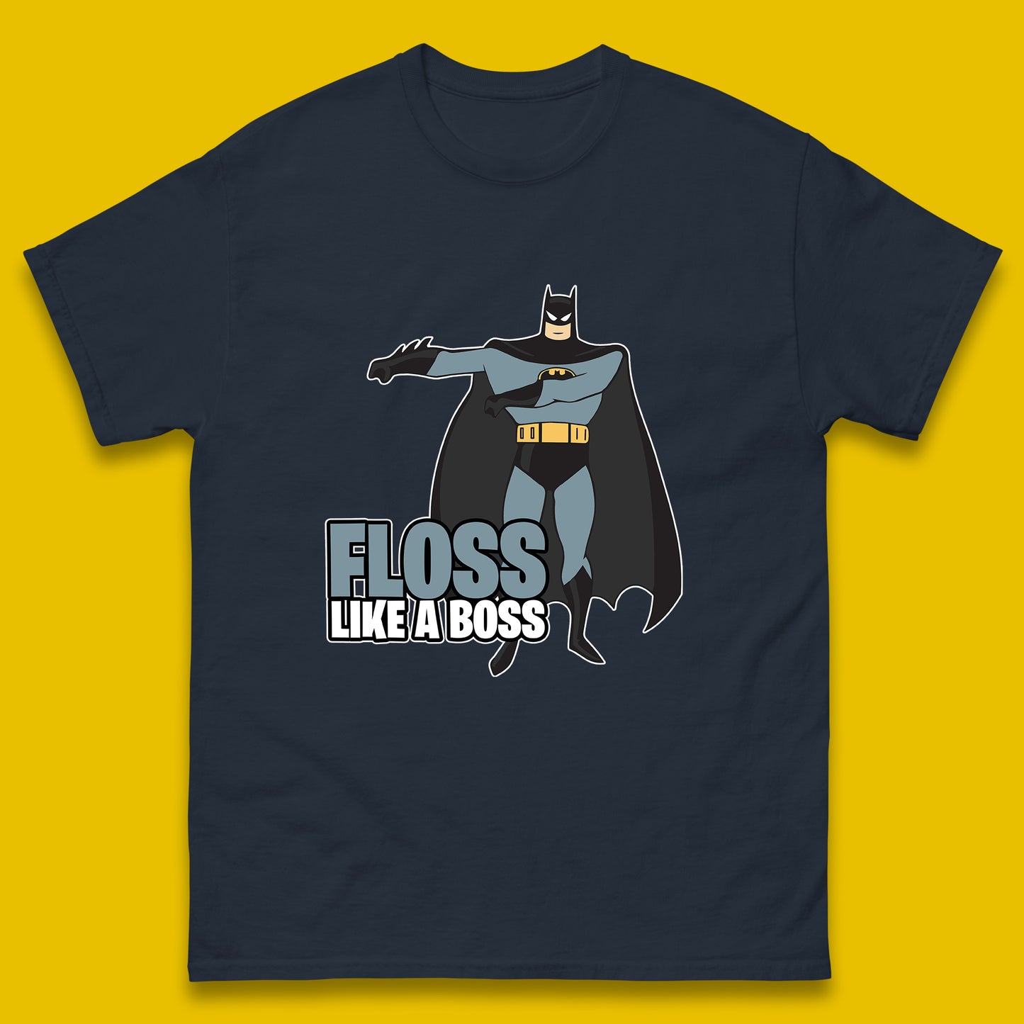 Batman Floss Like A Boss DC Comics Action Adventure Superheros Movie Character Mens Tee Top