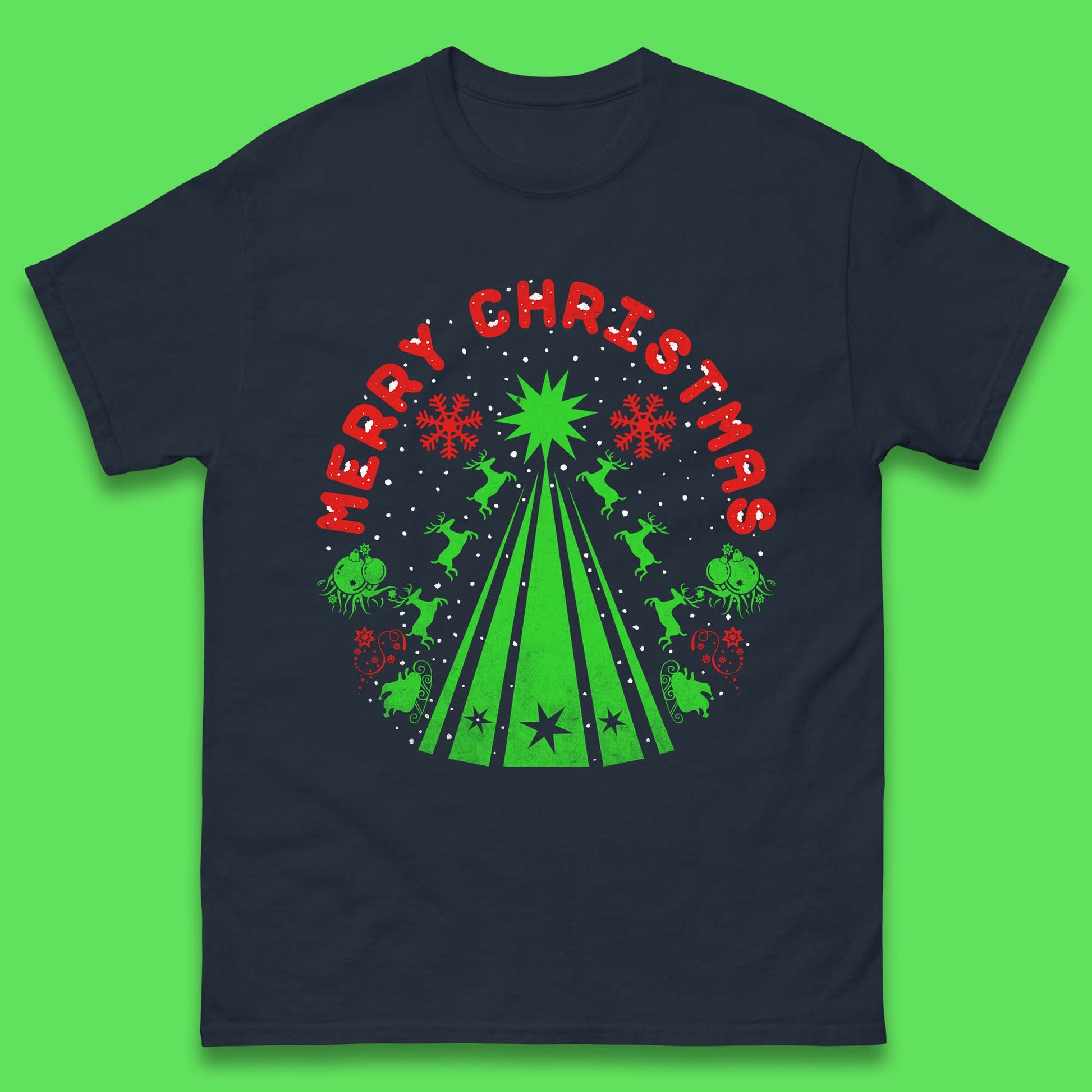 merry christmas reindeers t shirt