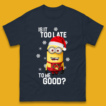 Minion Christmas Mens T-Shirt