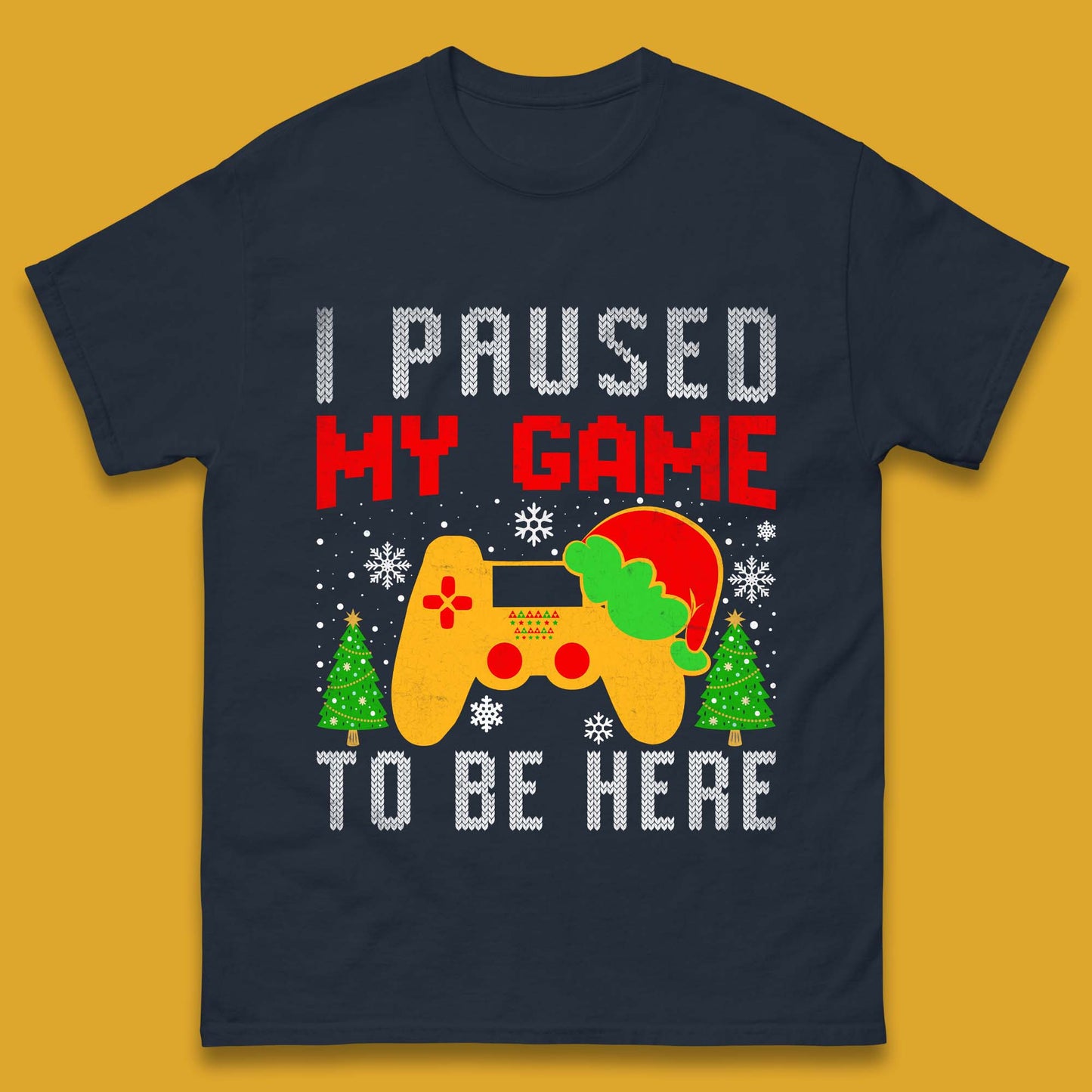 Gamer Christmas Mens T-Shirt