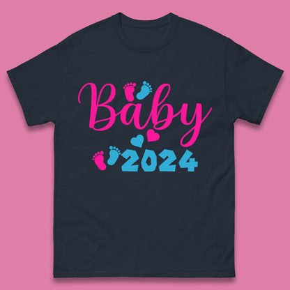 Baby 2024 Pregnancy Announcement Mens T-Shirt