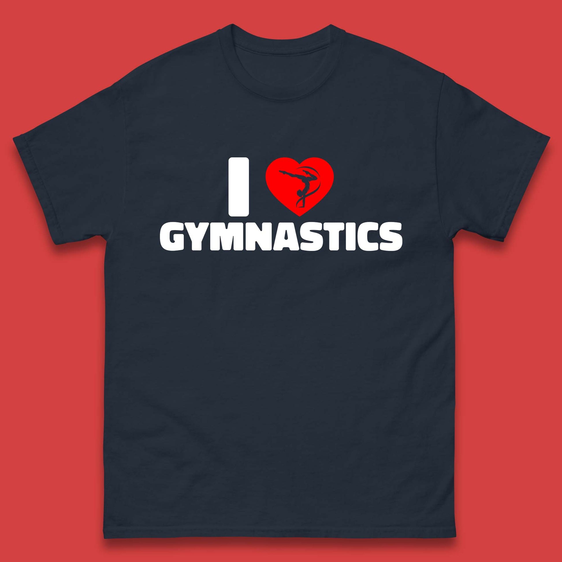 I Love Gymnastics T Shirt