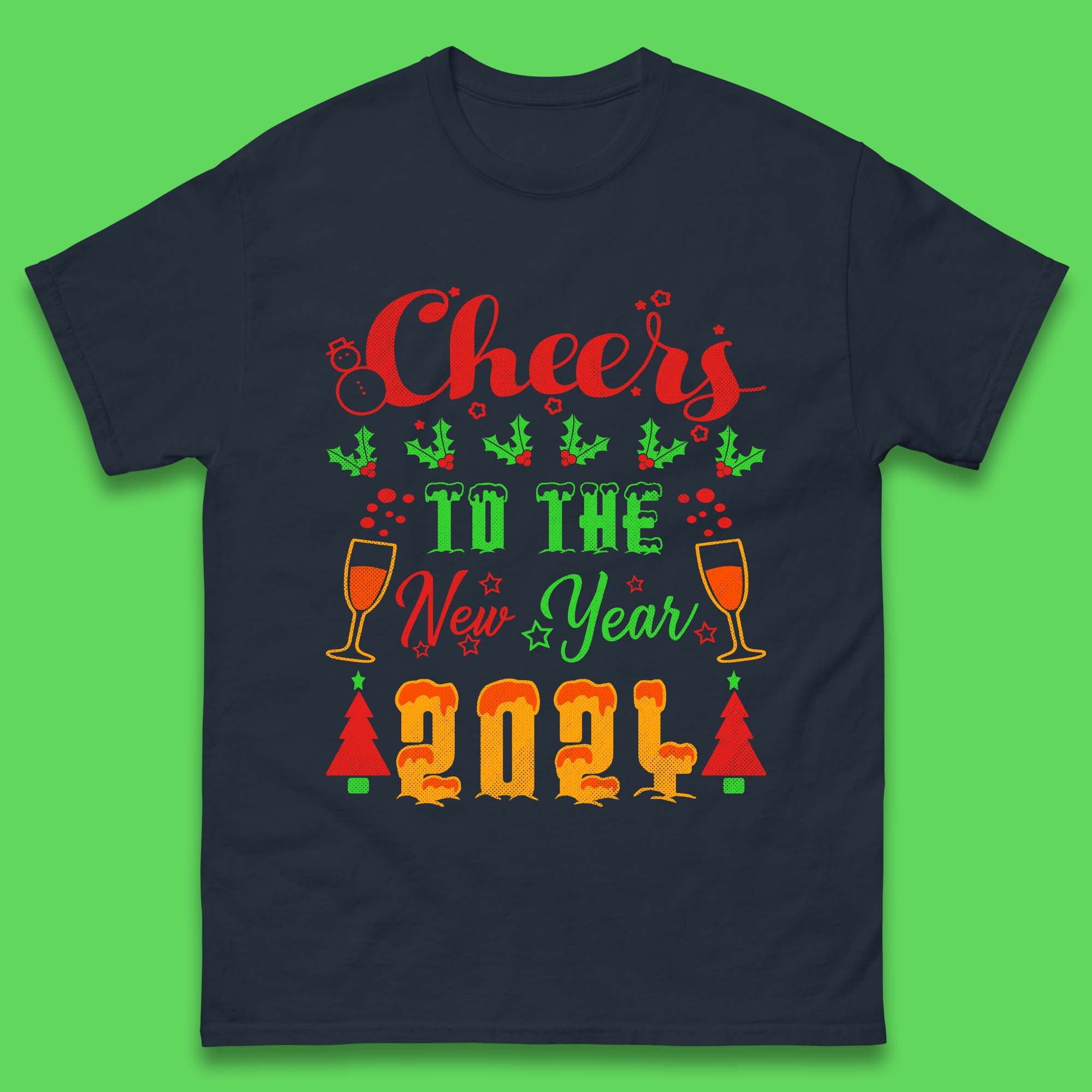 Cheers To The New Year 2024 Mens T Shirt Spoofytees   Navy AdultT Shirt 9f9da35b 618b 4cb2 97d6 674d44850aa9 