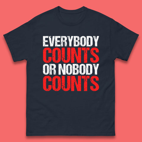 Everybody Counts Or Nobody Counts Harry Bosch Tv Series Mens Tee Top