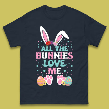 All The Bunnies Love Me Mens T-Shirt