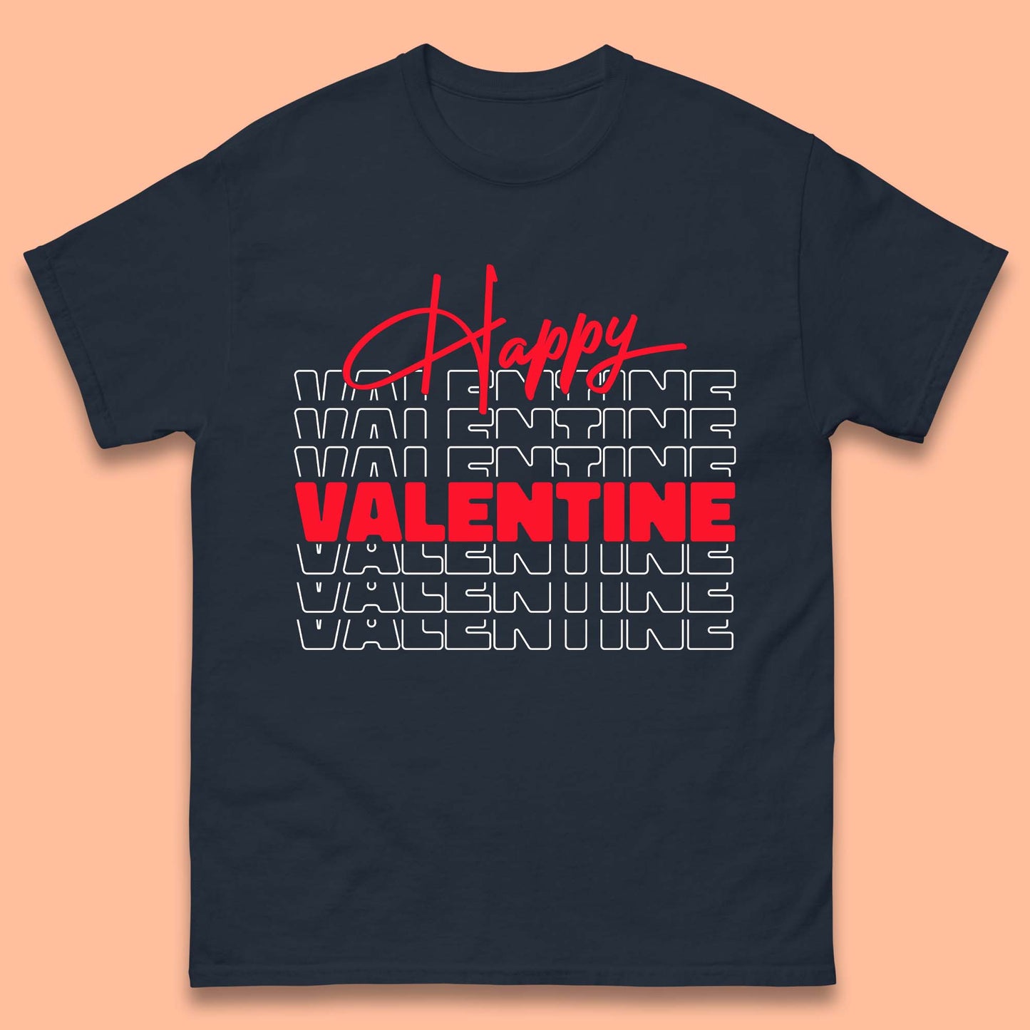 Happy Valentine Day Mens T-Shirt