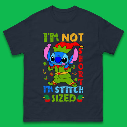 Elf Stitch Christmas Mens T-Shirt