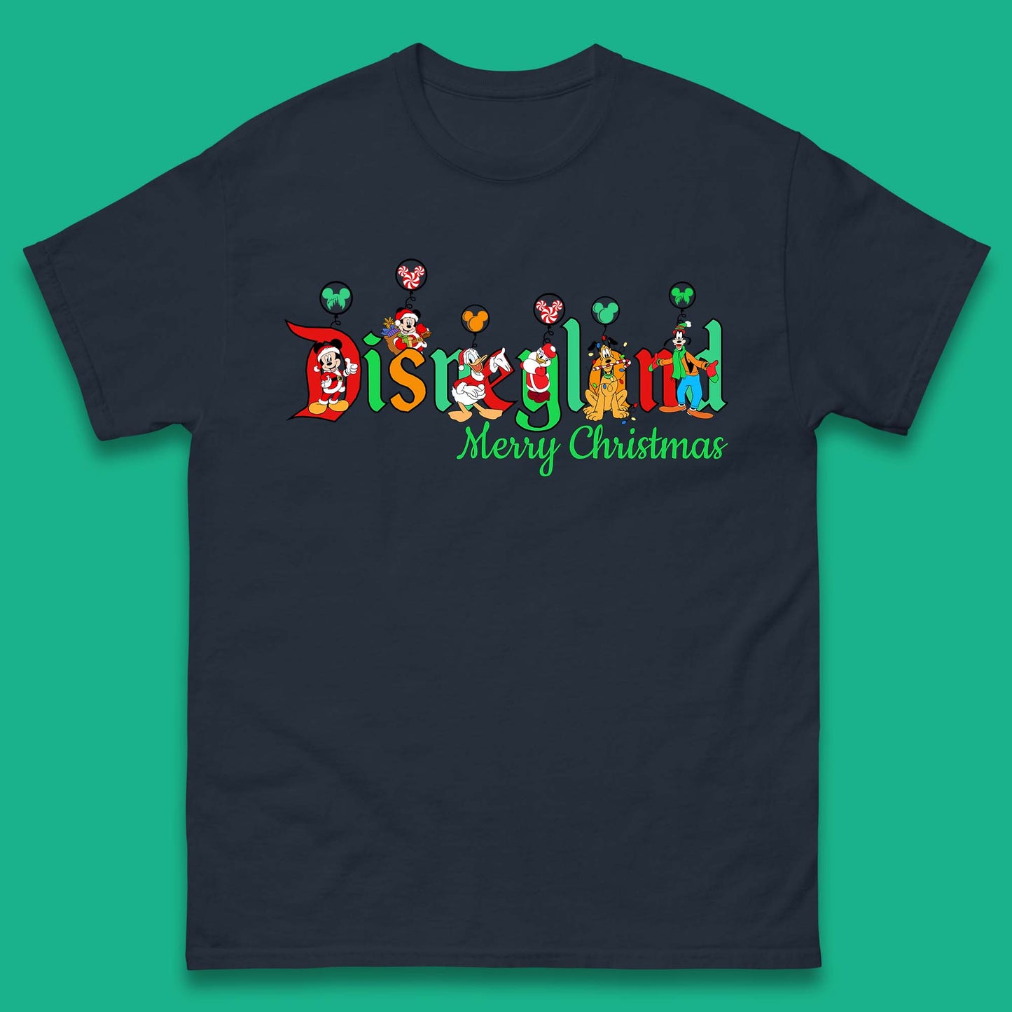 disneyland merry christmas disney mickey and friends t shirt