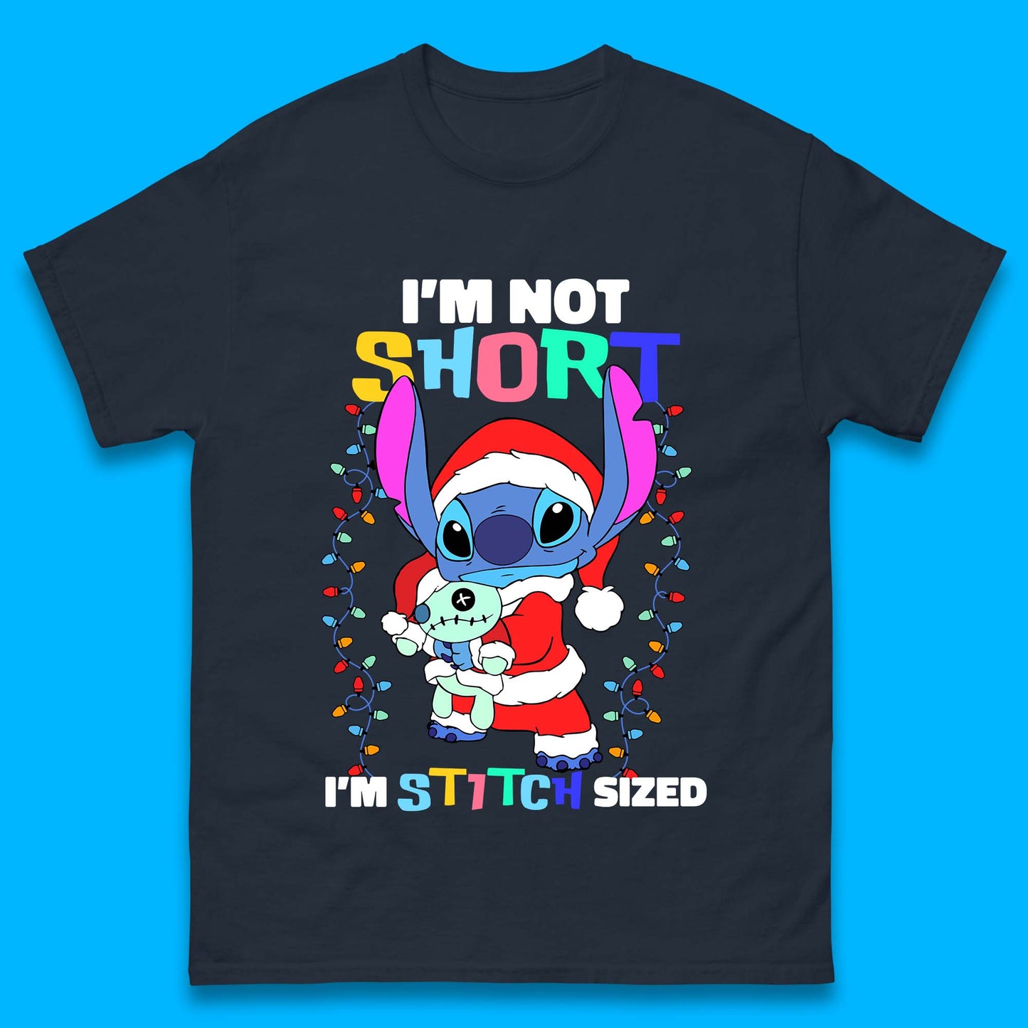 Stitch Christmas Mens T-Shirt