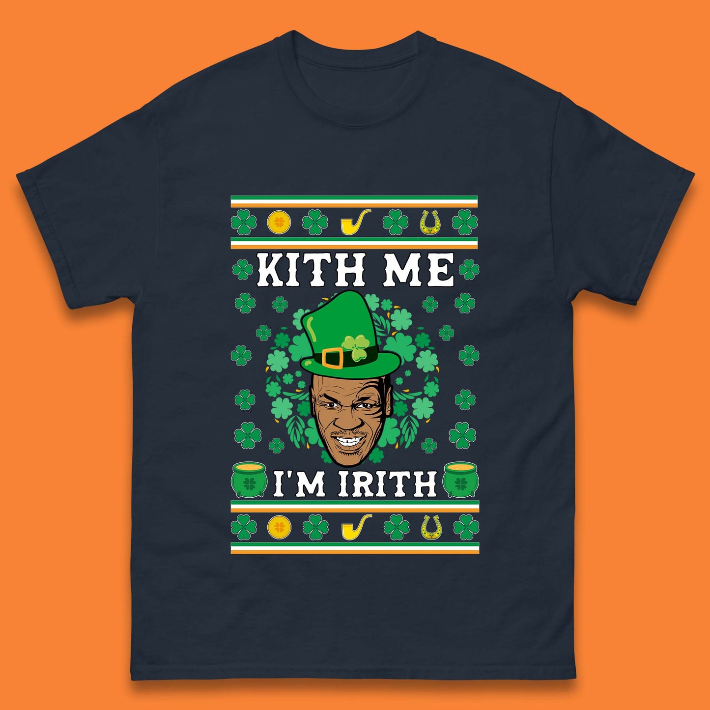 Kith Me I'm Irith Mens T-Shirt