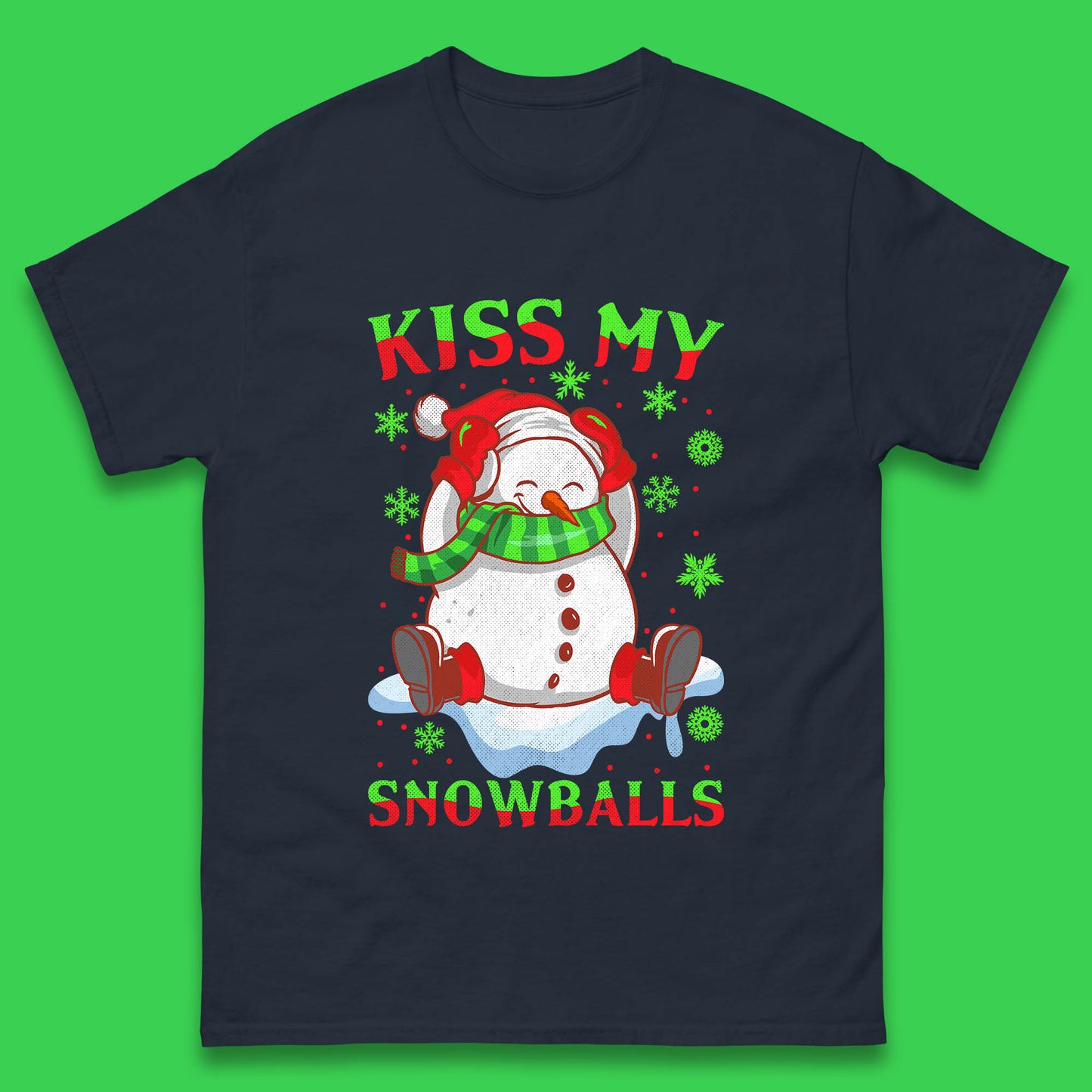 snowman t shirt