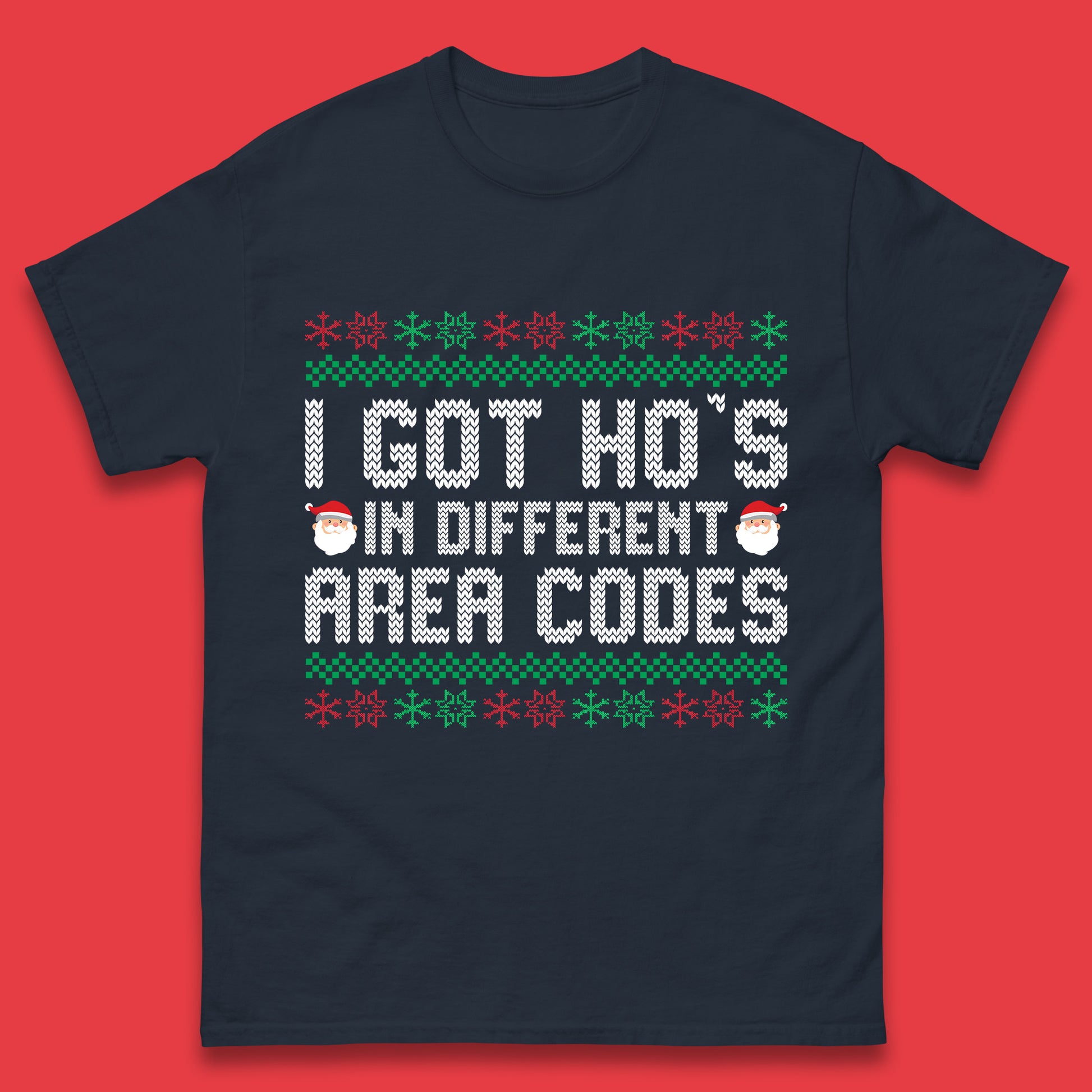 i got ho's santa codes t shirt