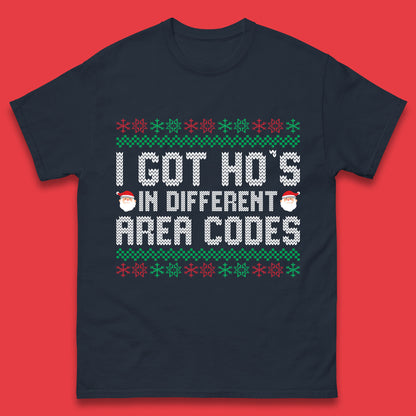 i got ho's santa codes t shirt