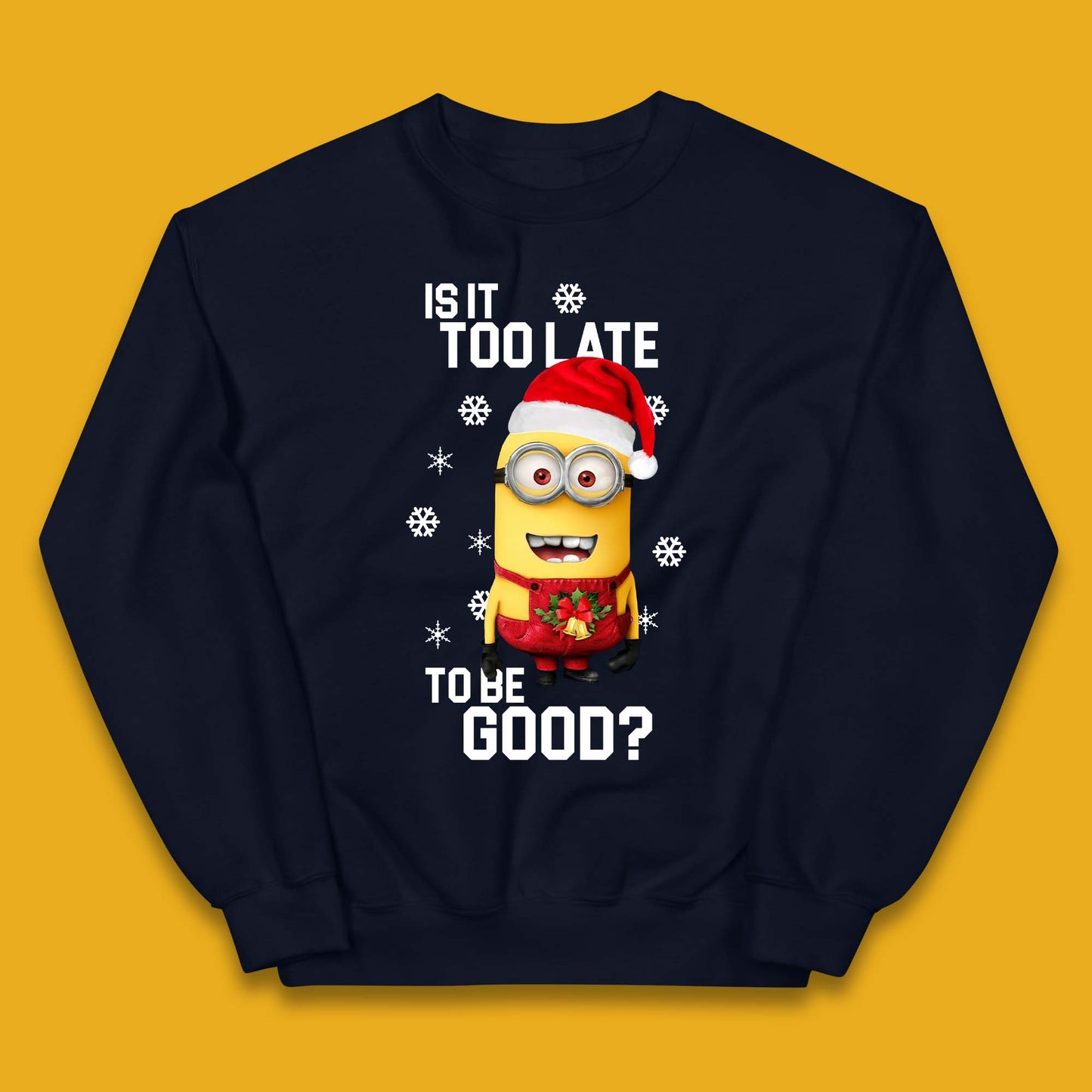 Minion Christmas Kids Jumper