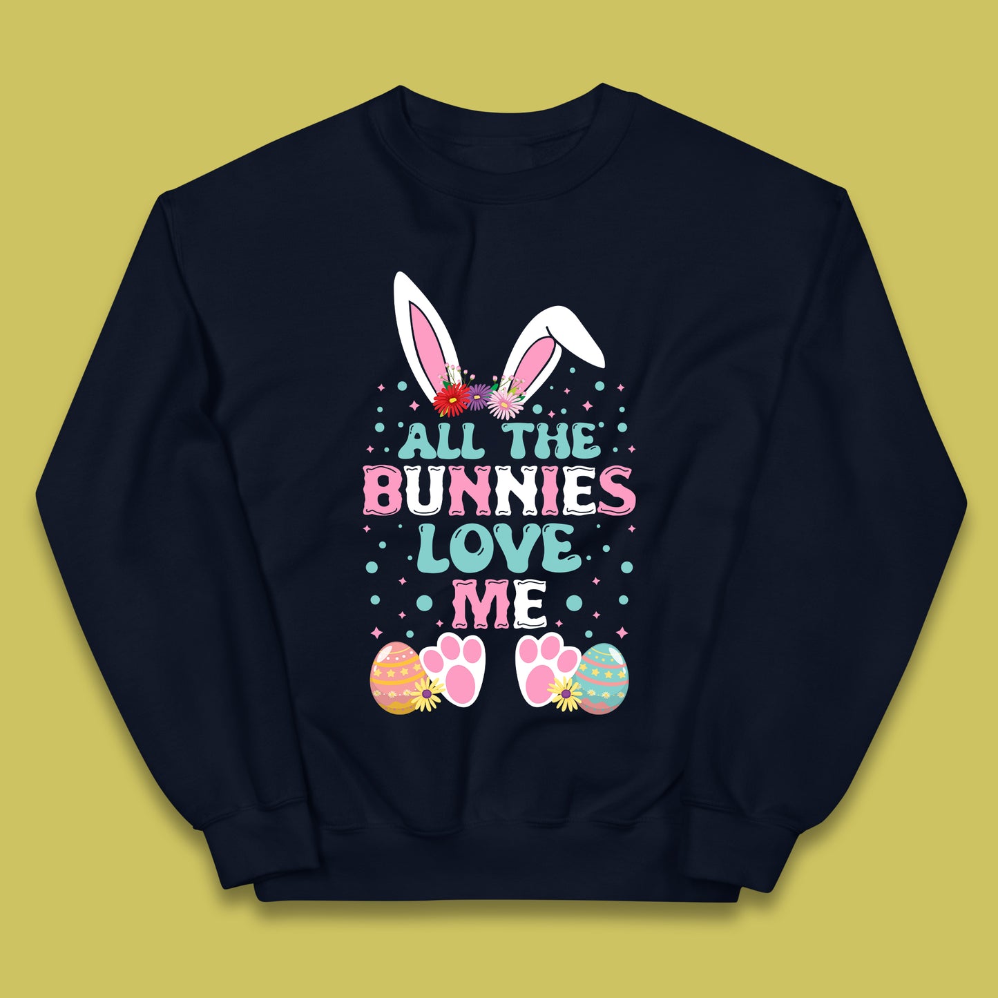 All The Bunnies Love Me Kids Jumper