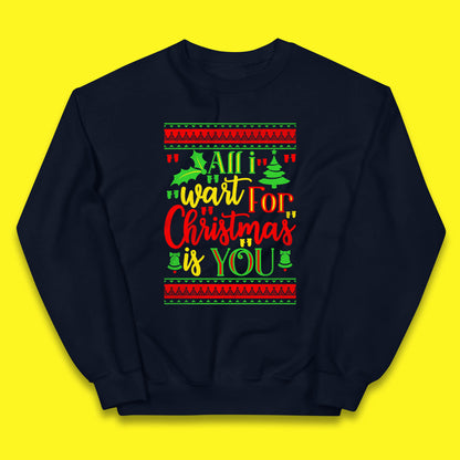 all i want for christmas is you jumper