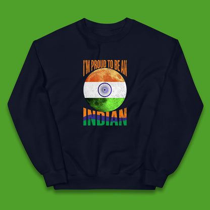 I'm Proud To Be An Indian Chandrayaan-3 Soft Landing To The Moon Kids Jumper