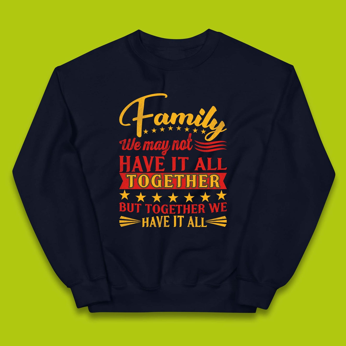 Family Reunion Kids Jumper