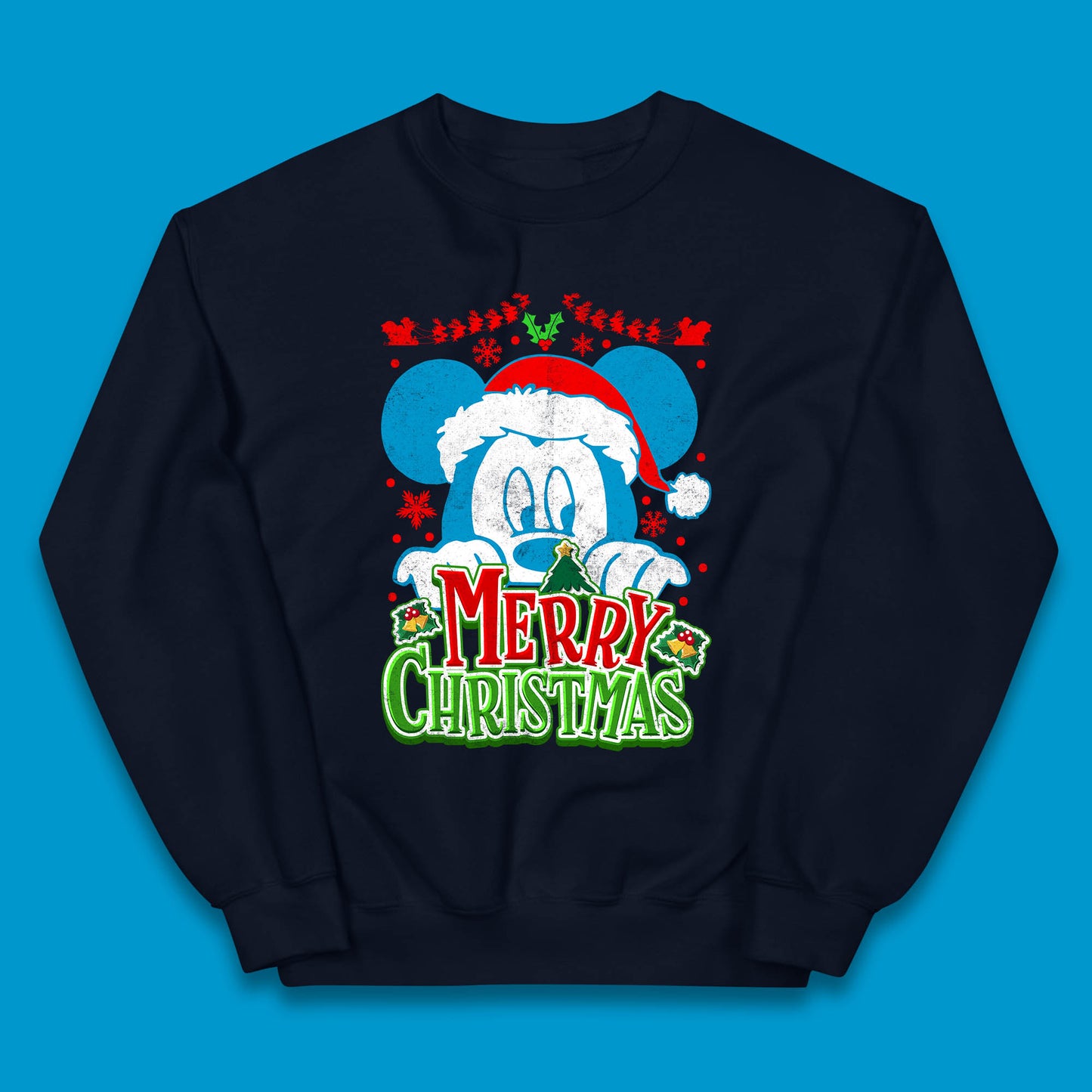 mickey mouse christmas jumper