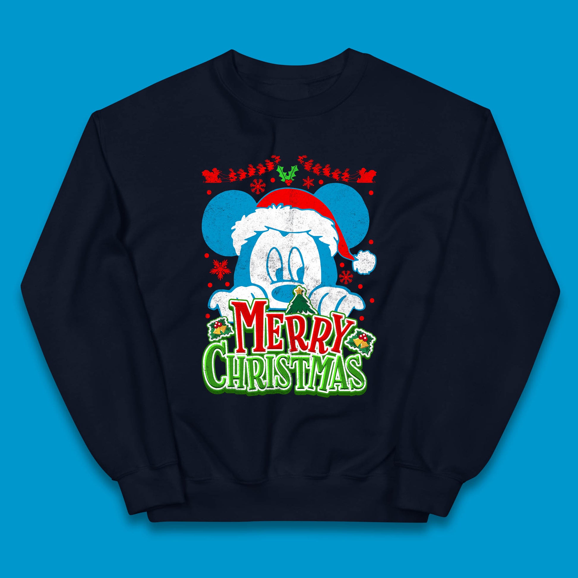 mickey mouse christmas jumper