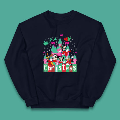 christmas disneyland kids jumper