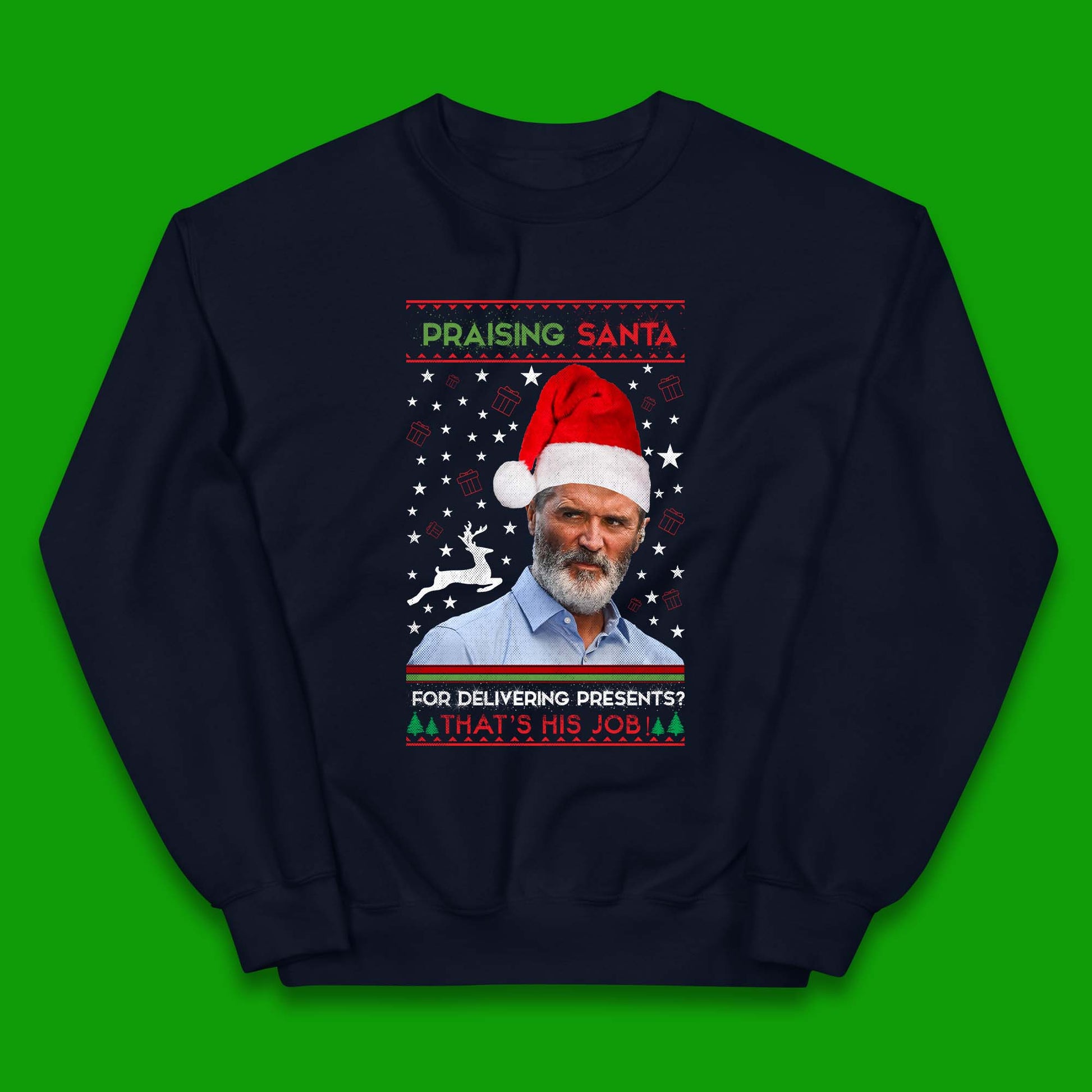 roy keane christmas jumper