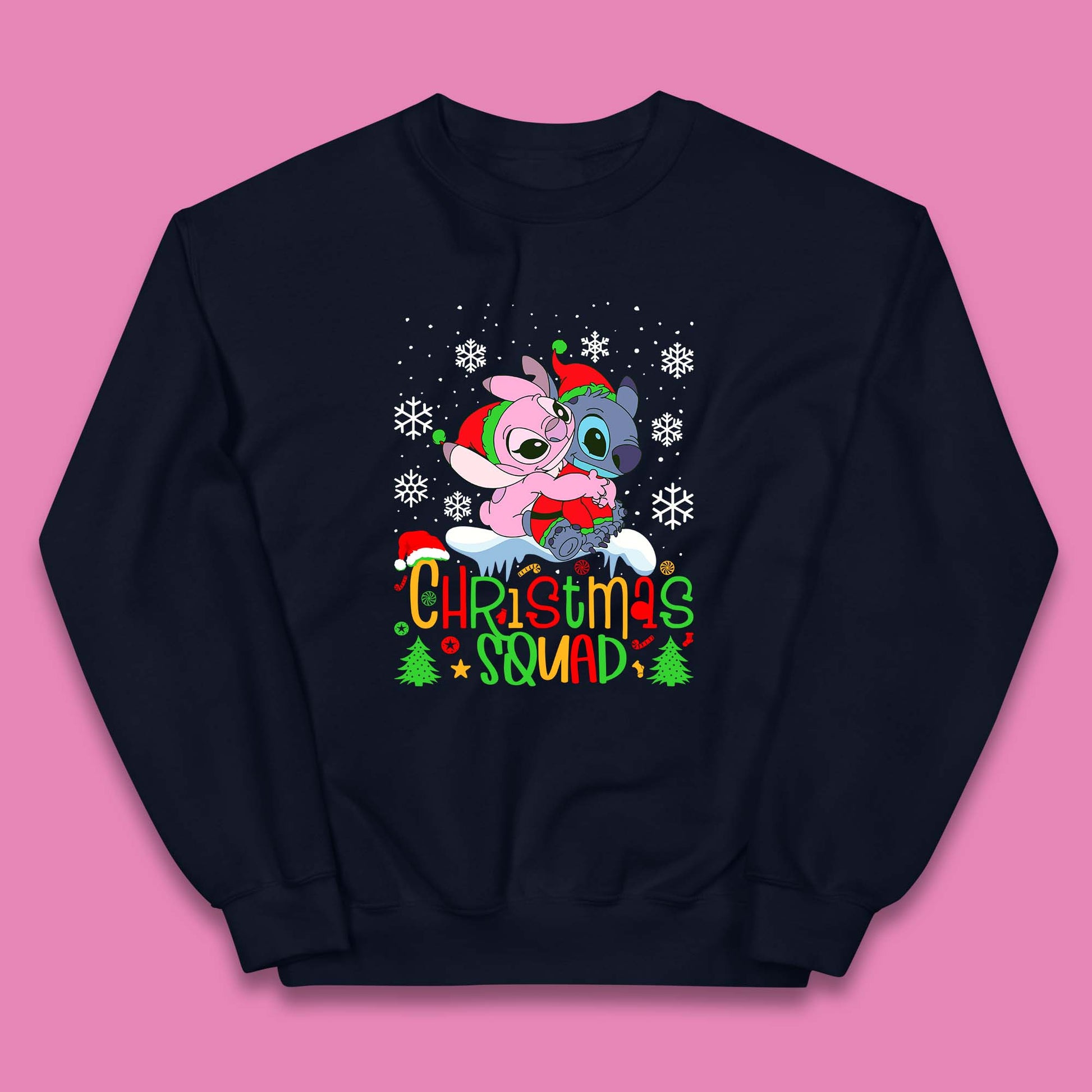 lilo and stitch christmas jumper