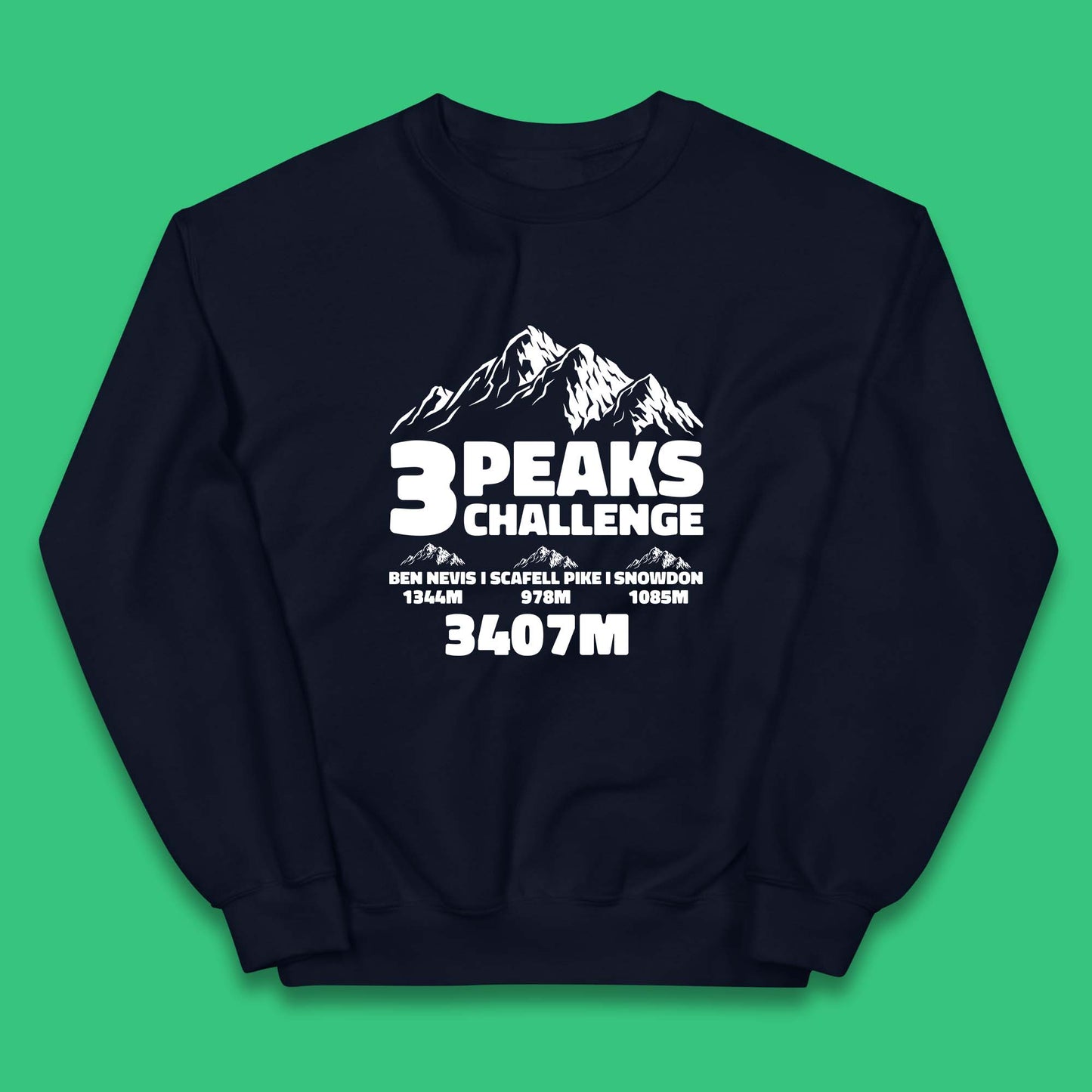 3 Peaks Challenge Kids Jumper