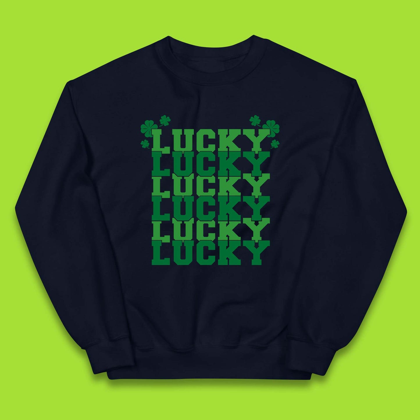 Lucky St Patrick's Day Kids Jumper