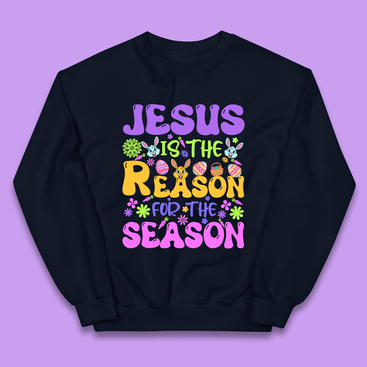 Jesus Is The Reason For The Season Kids Jumper