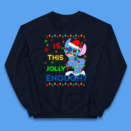 stitch christmas jumper