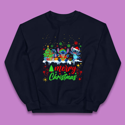 Stitch Squad Christmas Kids Jumper