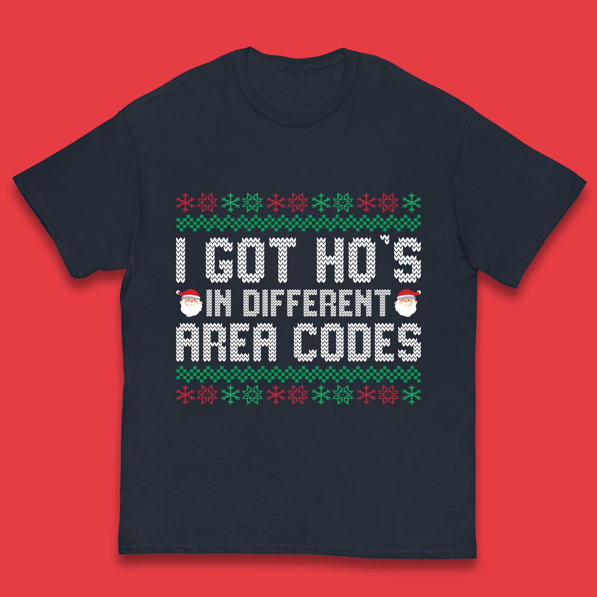 i got ho's santa codes t shirt